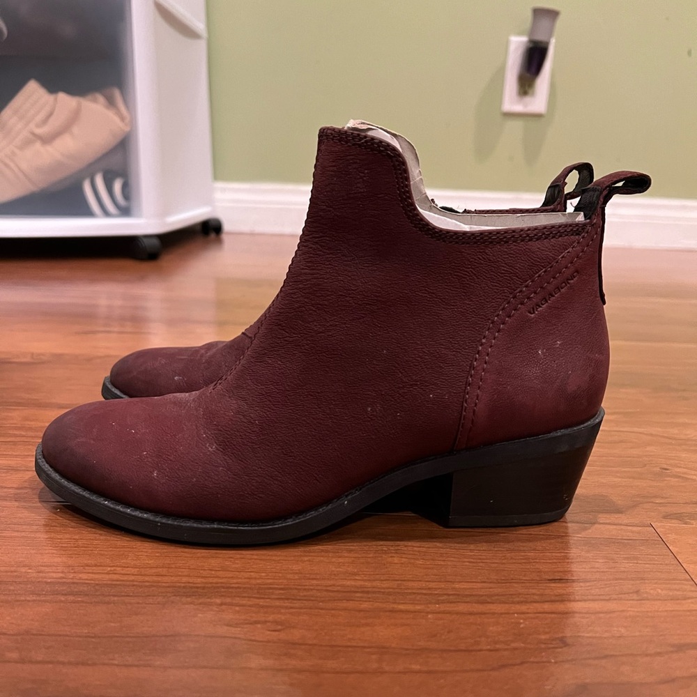 Vagabond Dawn Ankle Boot Maroon EU WMN 37 / US 6.5 *Brand new, never worn before